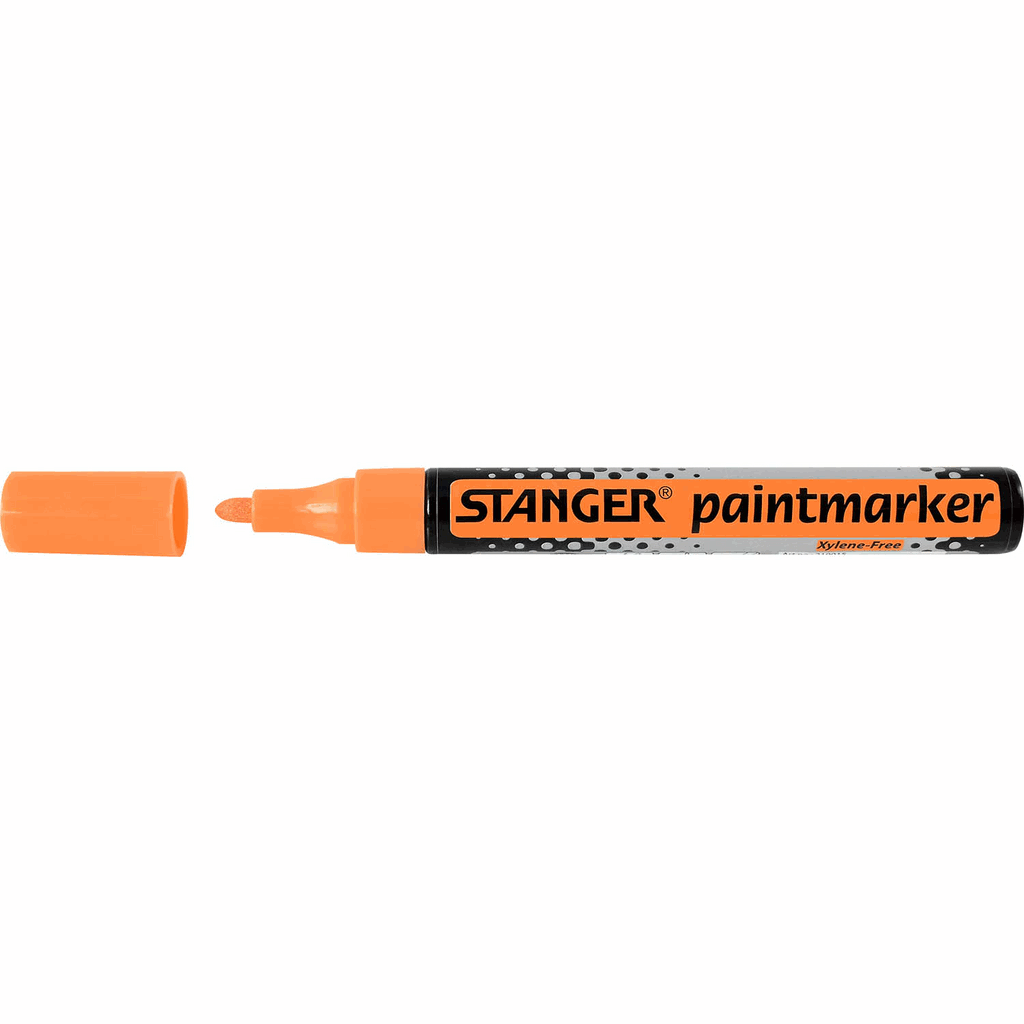 Маркер 2-4мм помаранчевий Paint Stanger (M400-219016)